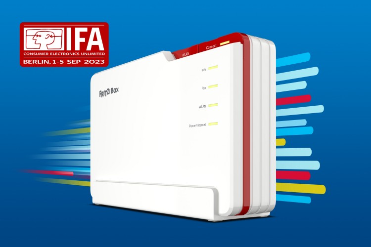 AVM auf der IFA 2023 - FRITZ!Box 5690 Pro