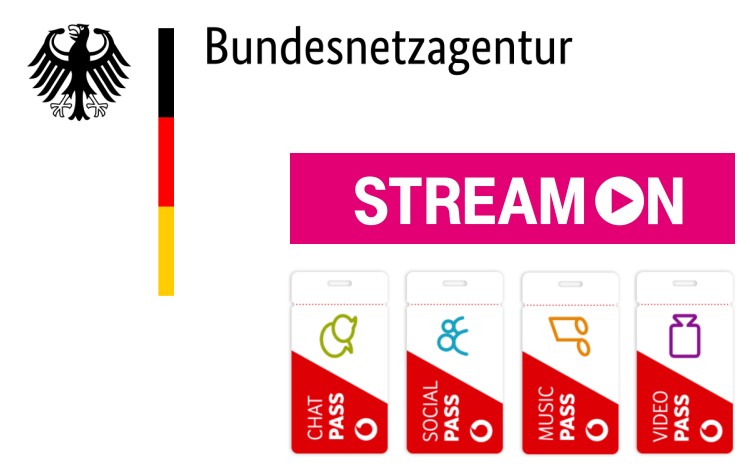Bundesnetzagentur untersagt Telekom StreamOn und Vodafone Pass Bundesnetzagentur untersagt Telekom StreamOn und Vodafone Pass