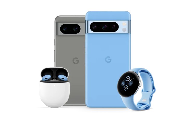 Google Pixel 8 Pro und Pixel 8, Watch 2 und Buds Pro