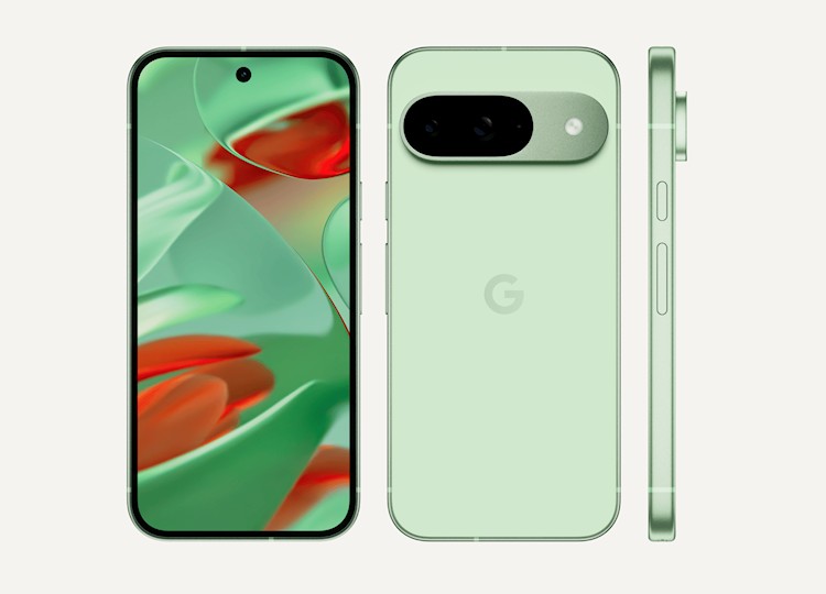 Google Pixel 9 - Green (Bild: Google)