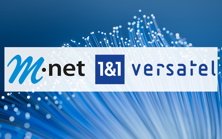 M-net und 1&1 Logos