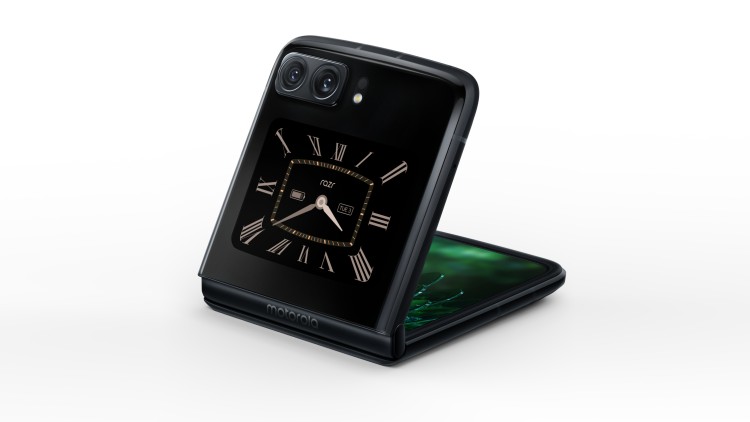 Motorola razr 2022 als Wecker