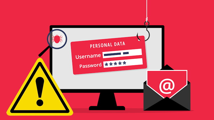 Warnung vor Phishing-E-Mails