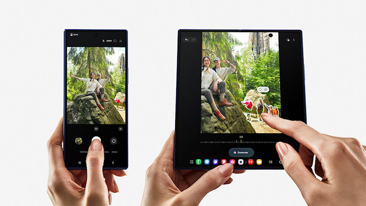 Samsung Galaxy Z Fold7 - Kamera-App