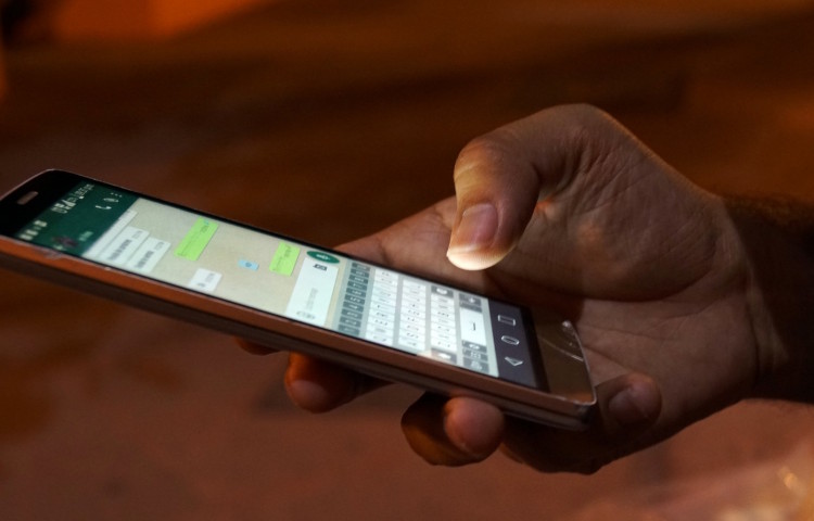 Smartphone in der Hand