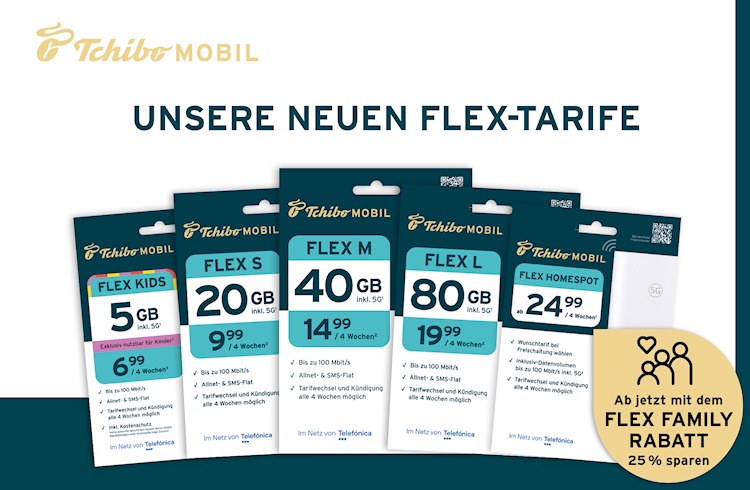 Tchibo Mobil Flex Tarife