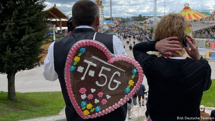 Telekom: Neuer Datenrekord auf der Wiesn (Bild: Deutsche Telekom) Telekom: Neuer Datenrekord auf der Wiesn