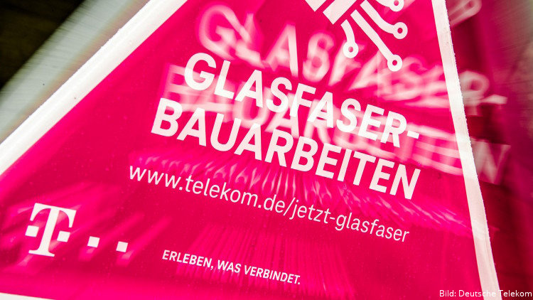 Telekom Glasfaser-Ausbau