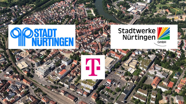 Glasfaserausbau: Telekom kooperiert mit Stadtwerke Nürtingen