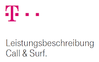 Telekom: Leistungsbeschreibung Call&Surf Telekom: Leistungsbeschreibung Call&Surf