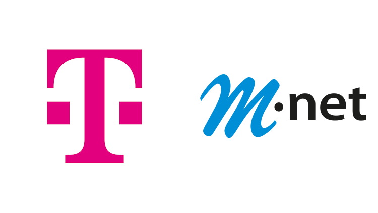 Stadtwerke München, M-net und Telekom bauen Glasfaser in München aus Telekom und M-net Logos