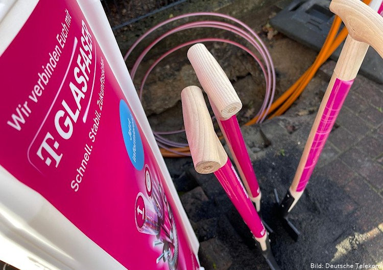 Telekom Glasfaser-Ausbau