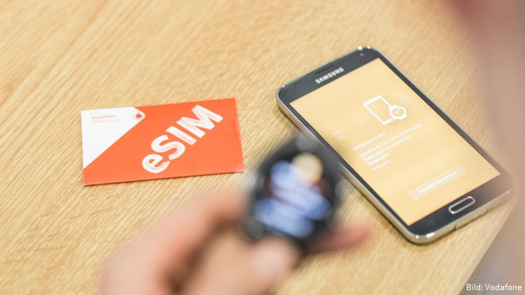 eSIM: Digitale SIM-Karte bei Vodafone