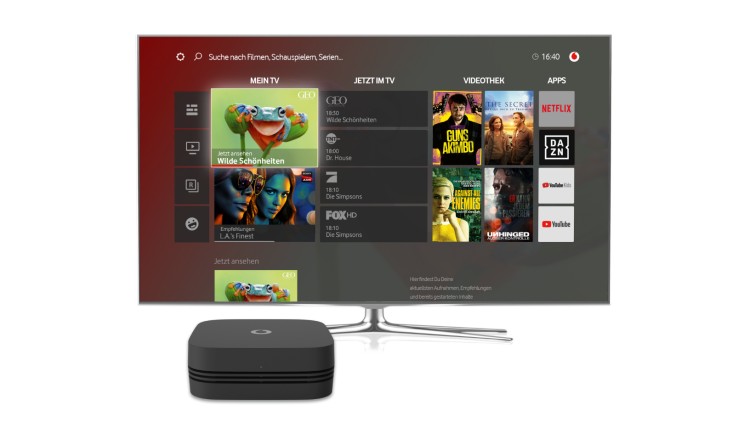 Vodafone 3-Play-Paket mit 1 Jahr GigaTV kostenlos