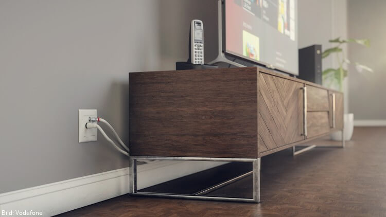 Vodafone Basis-Fernsehtarif TV Connect Start speziell für Mieter